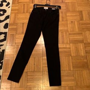 FRAME LeHigh skinny black jeans